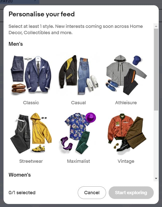 eBay Explore Brings AI Discoverability To Fashion Shopping