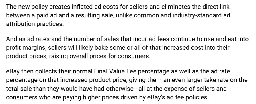 A Seller’s Guide To Speaking Up: How To Report eBay’s New Ad Policies To The FTC & State AGs