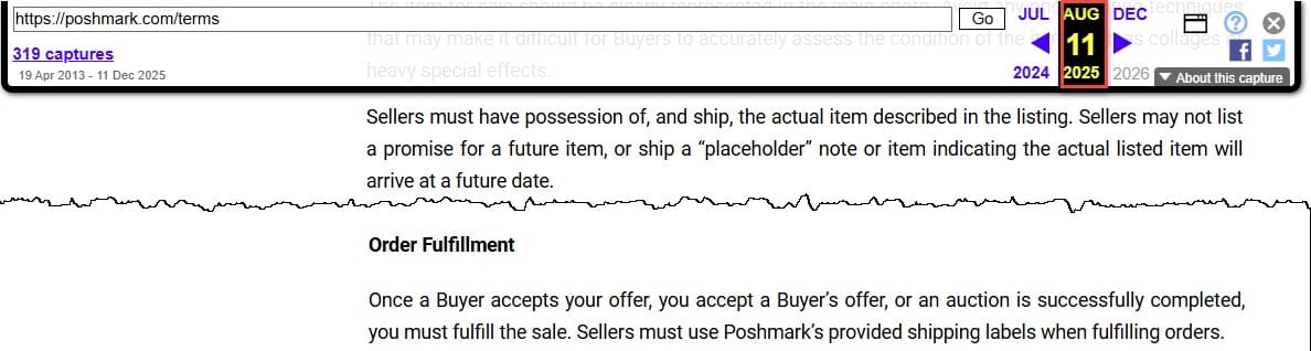 Poshmark Stealth Cancellation Policy Change Leads To Seller Restrictions Without Warning
