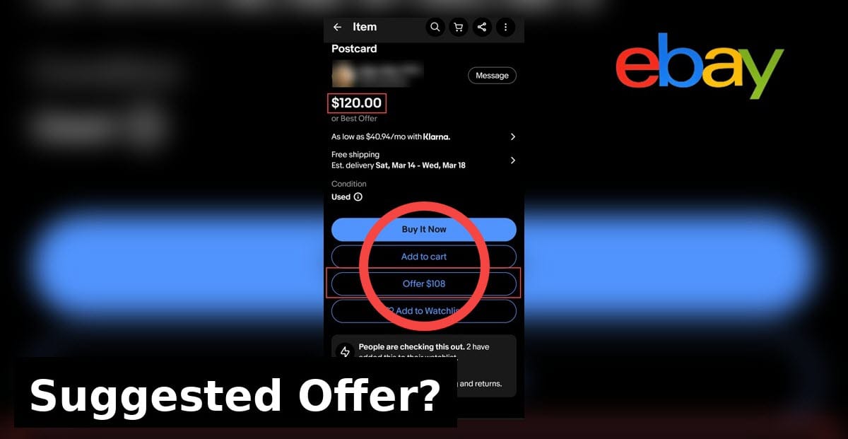 Is eBay Encouraging Lowball Offers? New Offer Button Test Raises Questions