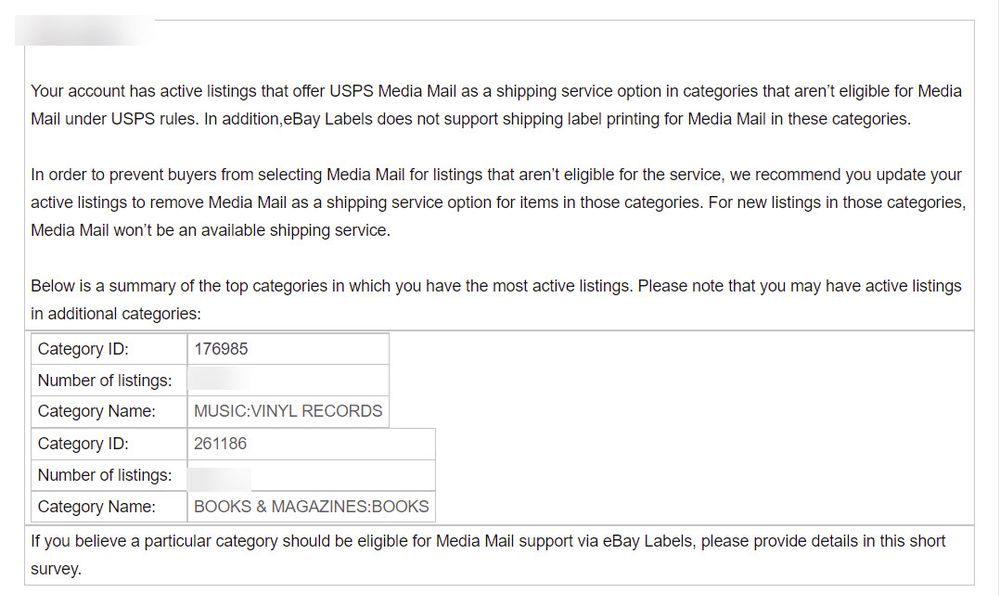 eBay Places Restrictions on USPS Media Mail
