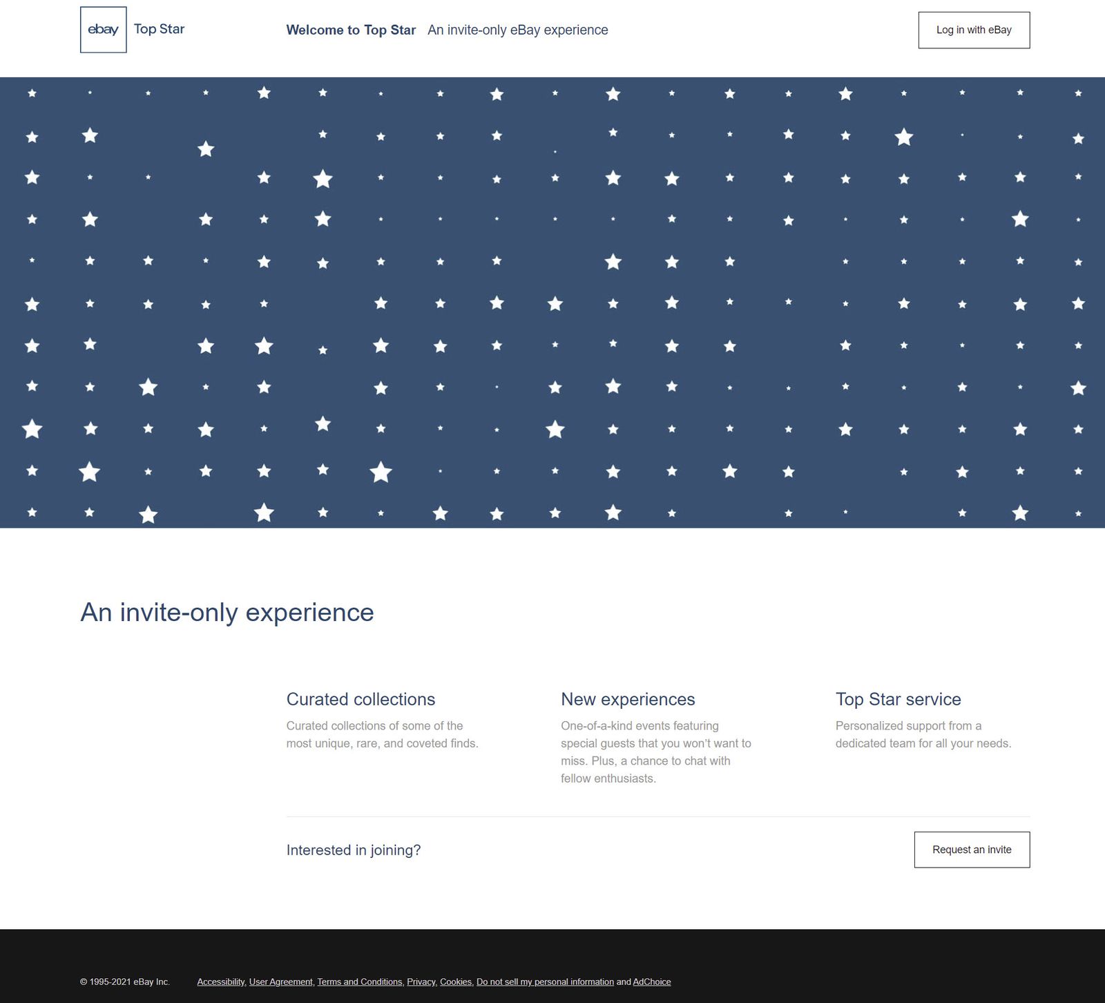 eBay Top Star Buyer Loyalty Program