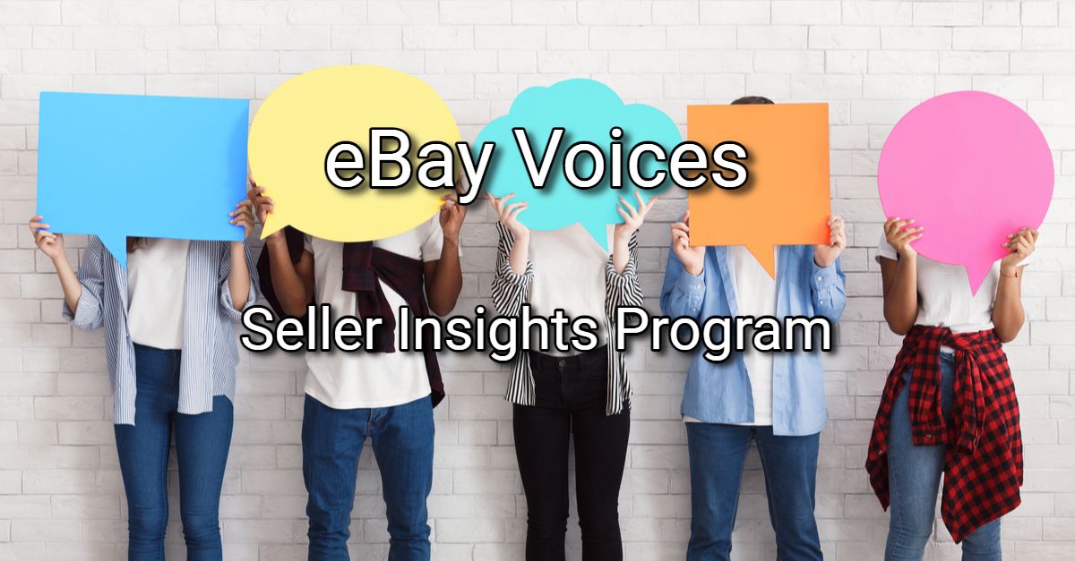 eBay Voices - Pilot Program For Seller Insights