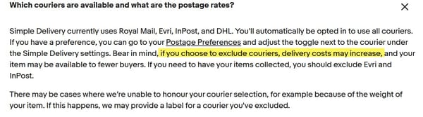 eBay UK Adds InPost Locker Drop Off & Pick Up To Simple Delivery